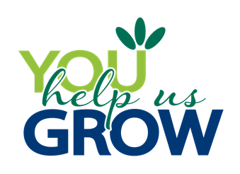 You help us grow logo